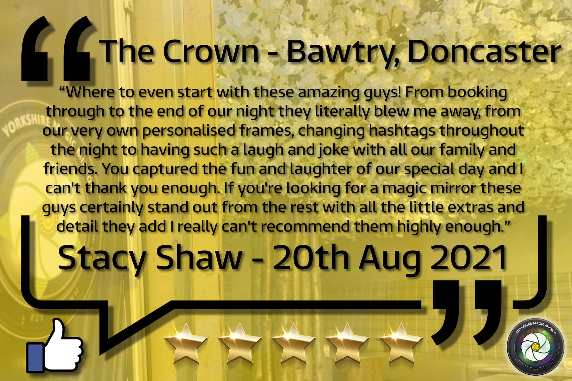 The Crown Bawtry Stacy Shaw Wedding 2022